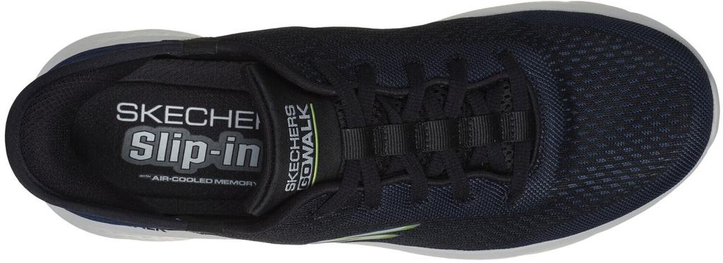 Skechers GO WALK Flex - New World (216505) темно-синий/лаймовый зеленый