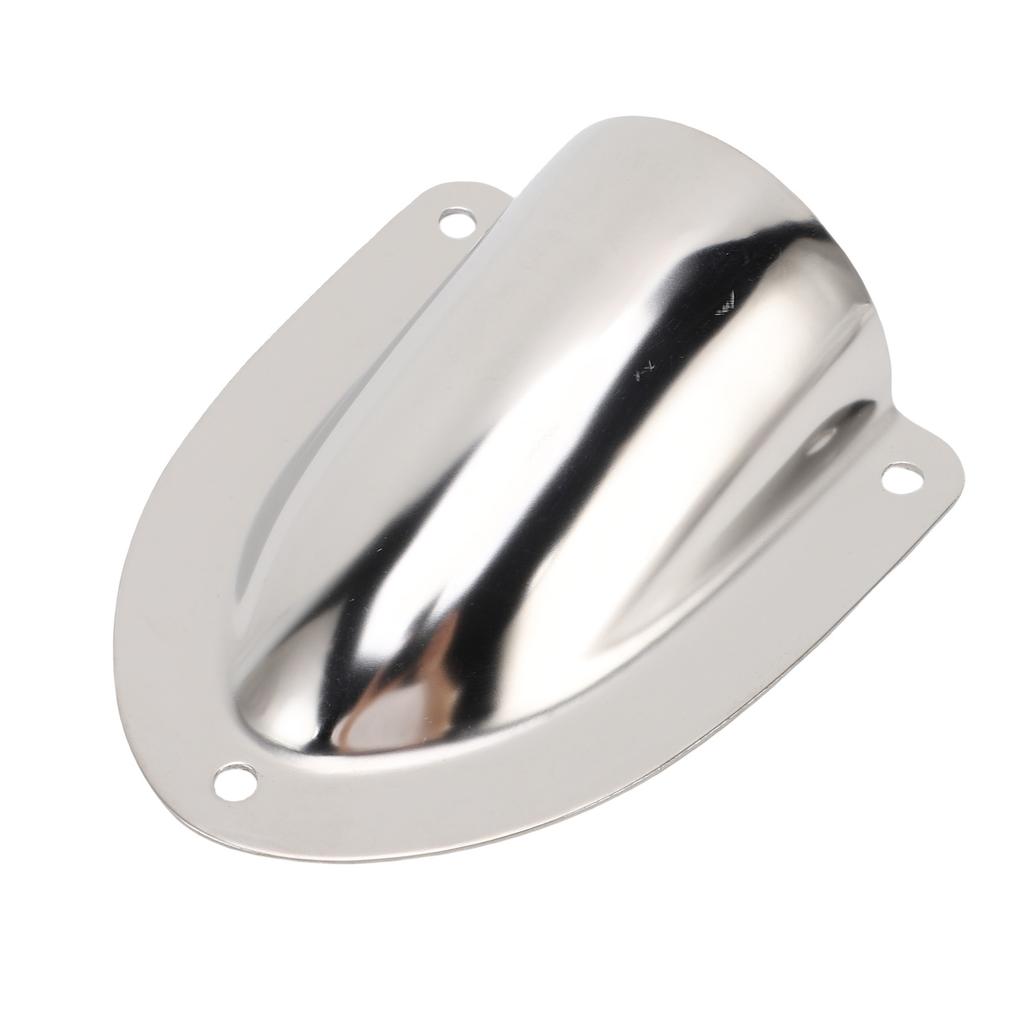 4.7 X 3.9 X 1.4in Marine Wire Vent Cover 316 Stainless Steel Polished Finish Clamshell Vent Cover