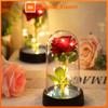 Hochzeit Geburtstag Valentinstag Geschenk Ewige Rose Blume Buntes Leuchtendes Ornament Für Frauen Mama Freundin Ehefrau Heimdekoration