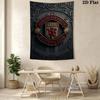 Manchester Crest Emblem Bedding 1 Duvet Cover 2 Pillowcase Without Core Christmas Birthday Gift Soft And Comfortable Bedding Set