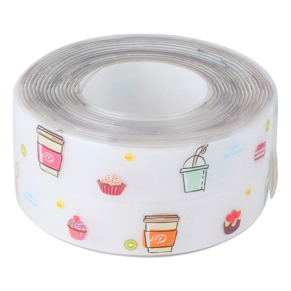2pcs Waterproof Caulk Tape Self Adhesive Caulk Sealing Tape New Caulk Strip Kitchen