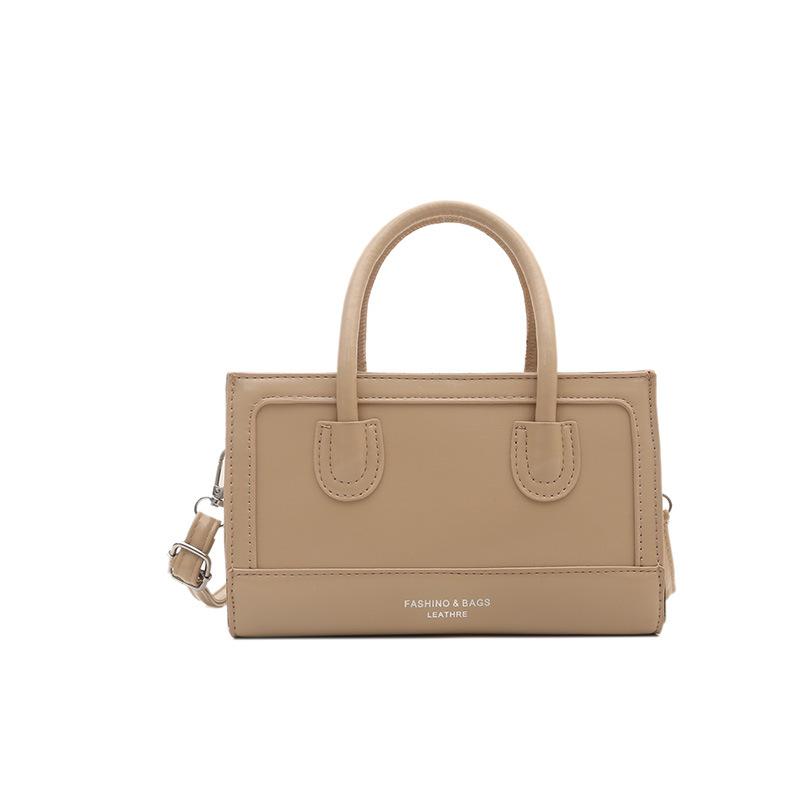 Niche casual simple bag messenger bag women's new daily shoulder bag fashionable retro handbag