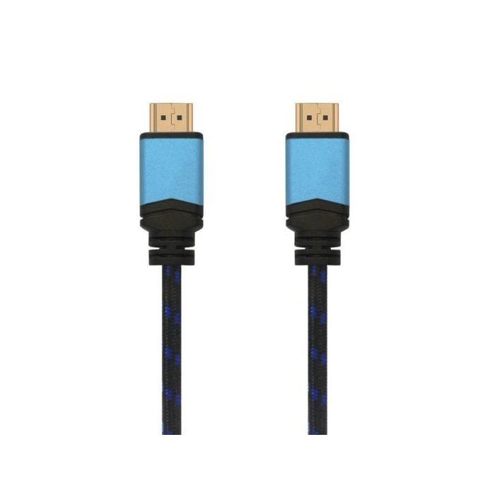 Aisens Kabel HDMI 2.0 Premium 4K 60Hz 18Gbps Samec/Samec 10m Černý/Modrý