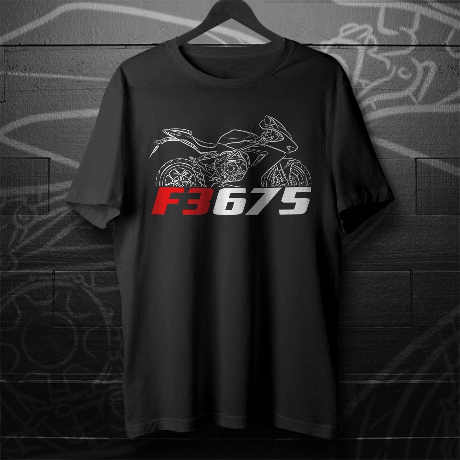 For MV Agusta F3 675 2012-2019 fans - Motorcycle T shirt 4XL