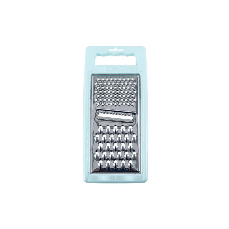Food Grade Stainless Steel Grater Sharp Blades Non Slip Handle Shredder for Cheese Vegetables Kitchen Use
