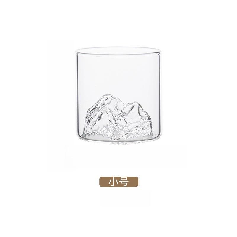 New Guanshan Whiskey Glass Set Transparent Crystal Cup Suitable for Drinking Whiskey Cognac Cocktail Ice Wine Glass YUZI 301-400ml