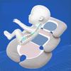 Baby Stroller Seat Liner Car Seat Baby Body Support Cushion Comfortable Baby Seat Pad Baby Pram Cushion Non Slip Cushion