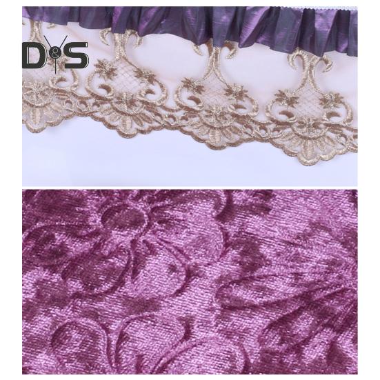 Flannel Toilet Tank Cover Ultra Plush Toilet Lid Cover with Side Pockets Lace Trim Easy Installation Warm Washable Toilet Seat Cushion