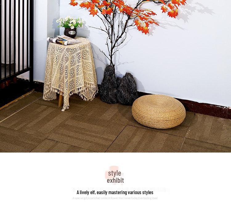 Artificial Red Maple Leaf Branches for Autumn Garden Decor