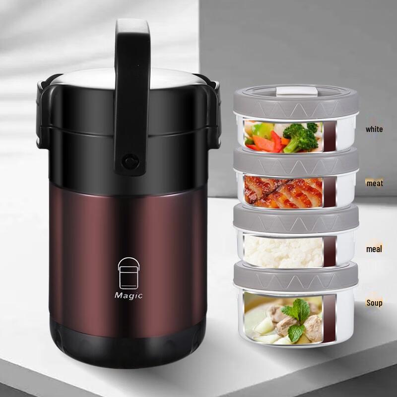 Adneny Z-205 304 Stainless Steel Insulated Food Jar