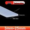 High-Temperature Resistant Transparent Silicone Rubber Sealing Strip