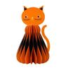 2Pcs Halloween Arrangement Props Super Cool Realistic Pattern Cat Styling Statue Festivals