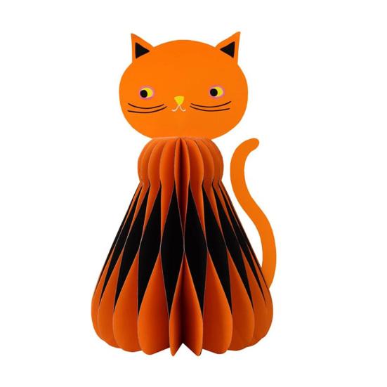 2Pcs Halloween Arrangement Props Super Cool Statue Festivals Halloween Decoration Pattern Cat Styling