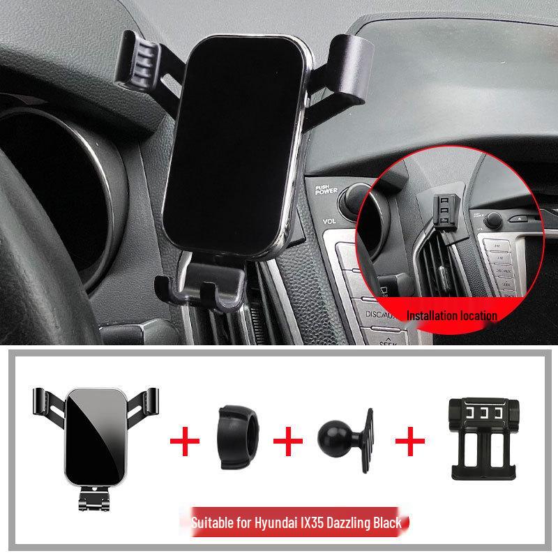 Wireless Charging Navigation Phone Holder for 19-22 Dongfeng AX7/21AX7PRO