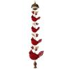 Immersive Crafting Butterfly Cascade Crochet Kit Hand‑Woven Yarn Craft Animal Theme Wall Pendant Lace Pattern Handmade