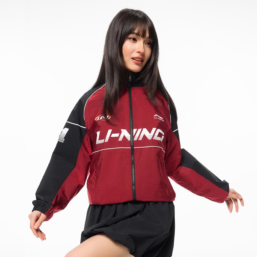 Li-Ning Sports Lifestyle Series Windproof Water-Repellent Stand Collar Jacket Unisex Jacket AJDW085-4