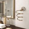 Brass Hair Dryer Holder Antique Retro Style Blow Dryer Rack  Bathroom Salon Barber Shop