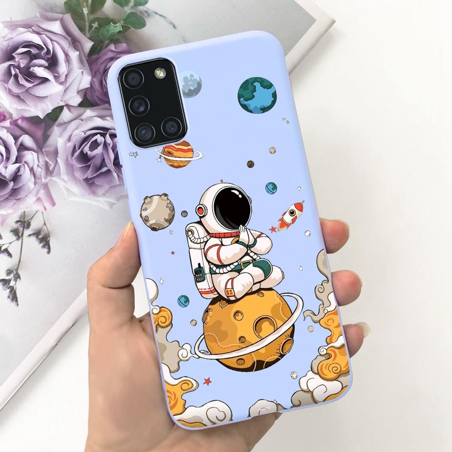 For Samsung Galaxy A51 A71 Case A515F A715F Cute Fashion Cartoon Painted Phone Case For Samsung A51 A 31 41 71 Soft Cover Bumper