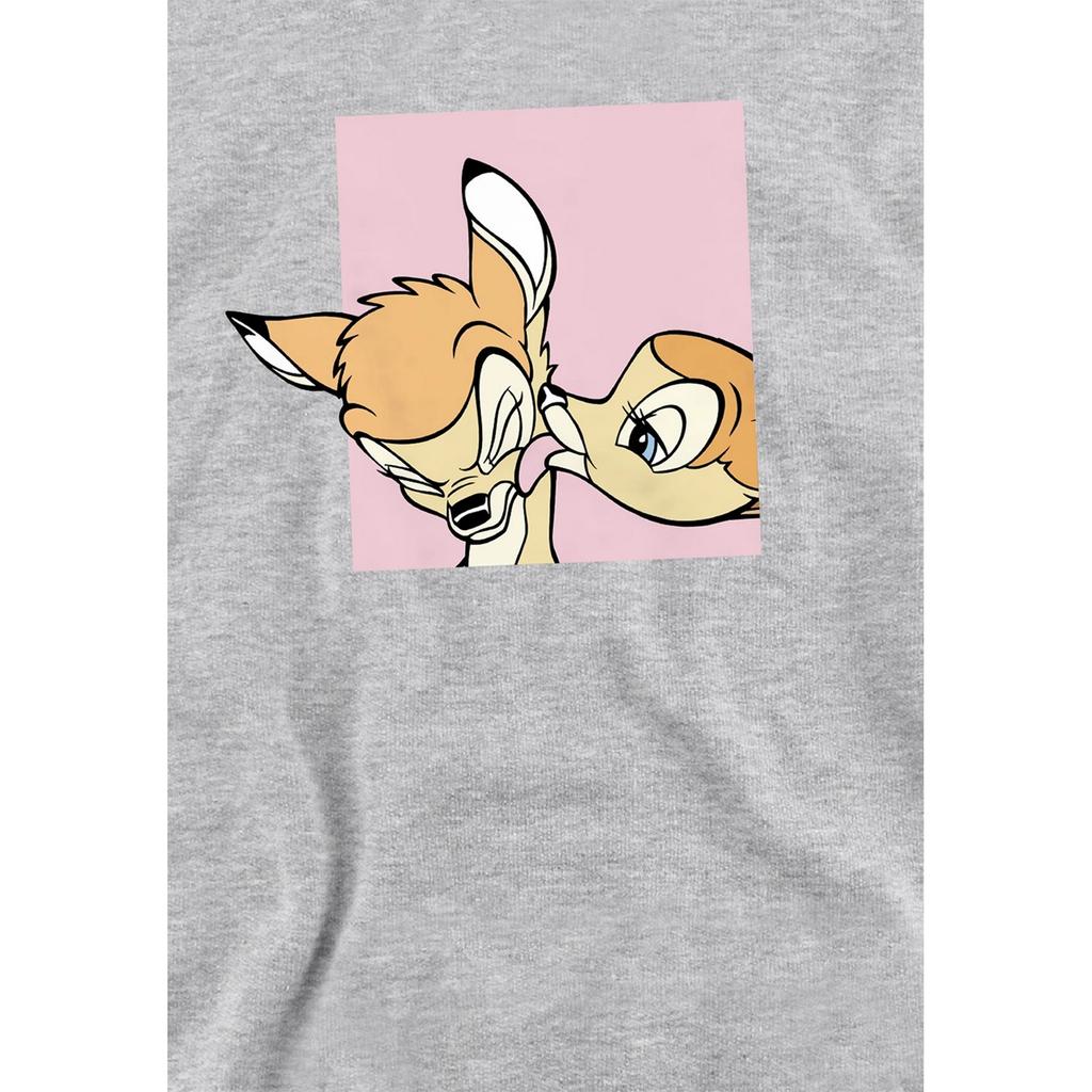Bambi Childrens/Kids Kiss Heather Hoodie