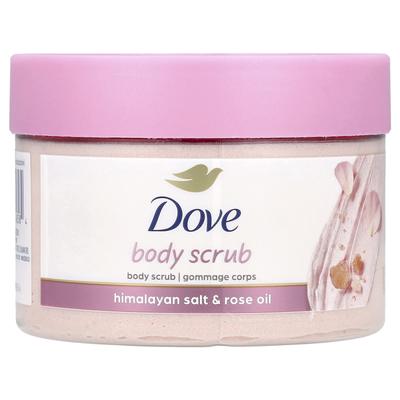 Dove, Body Scrub, Himalayan Salt and Rose Oil, 10.5 Oz (298 G)