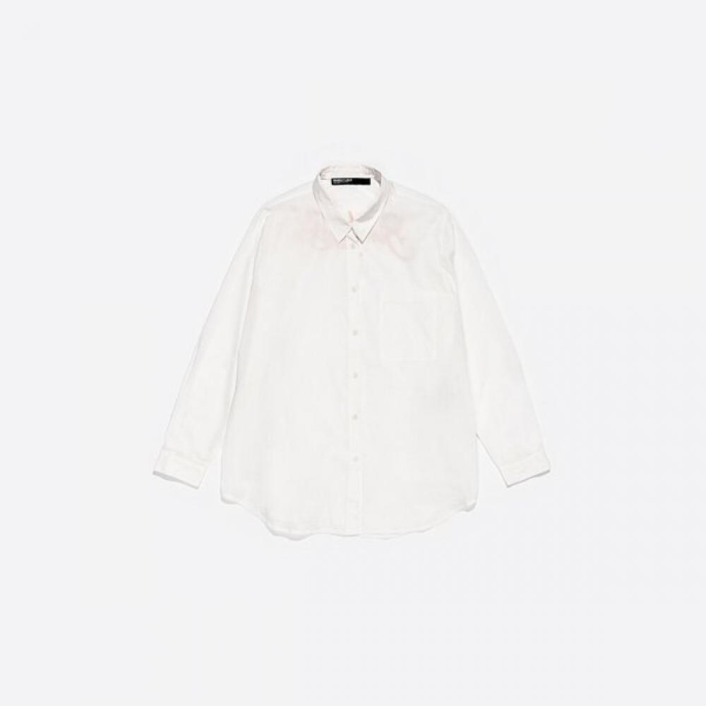 

Bimba Y Lola Broderie Anglaise Logo Shirt B255awb004whb White/XS