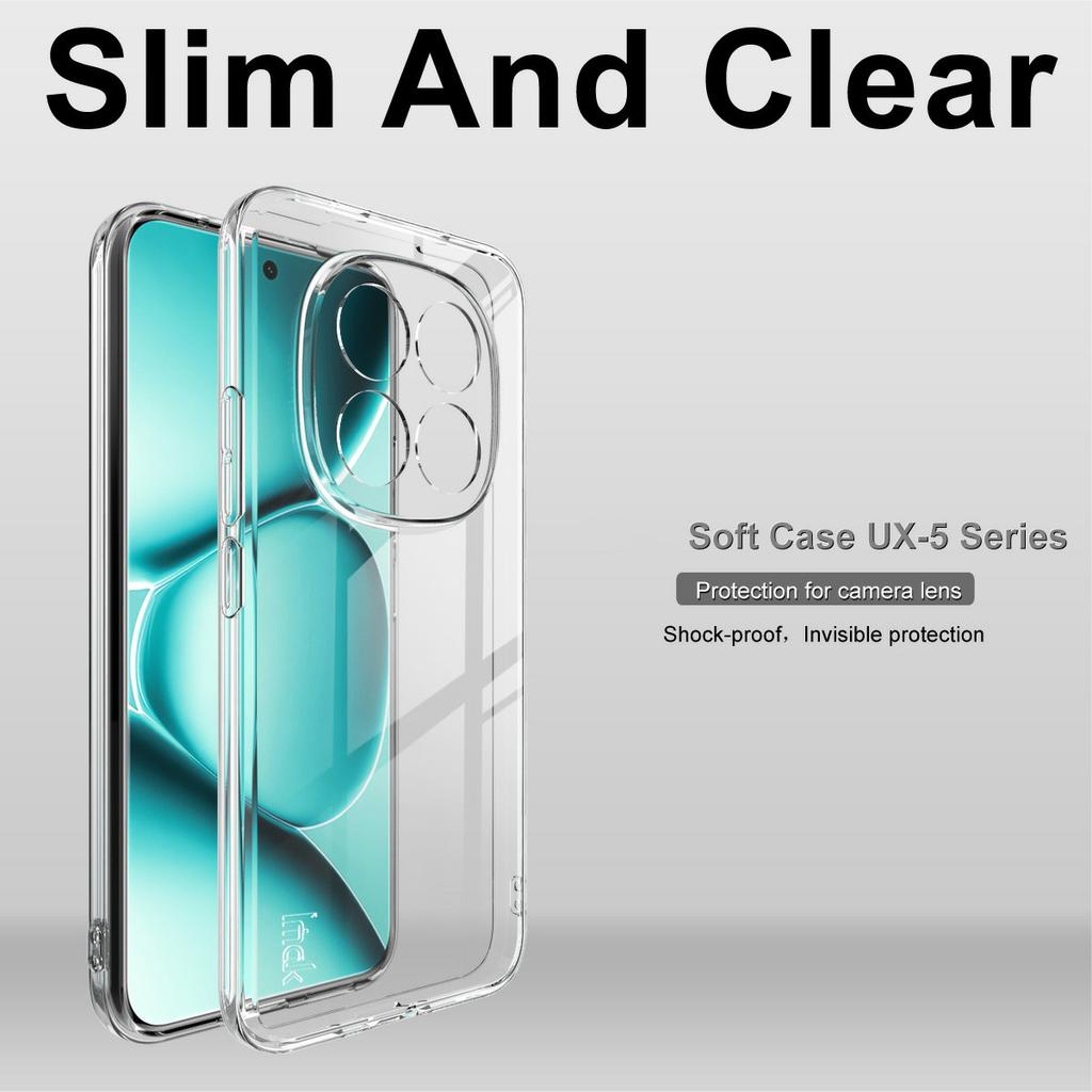 IMAK UX-5 Series For Xiaomi Poco M8 Pro 5G/Redmi Note 15 Pro+ 5G (Global) Transparent TPU Phone Case Protective Phone Cover