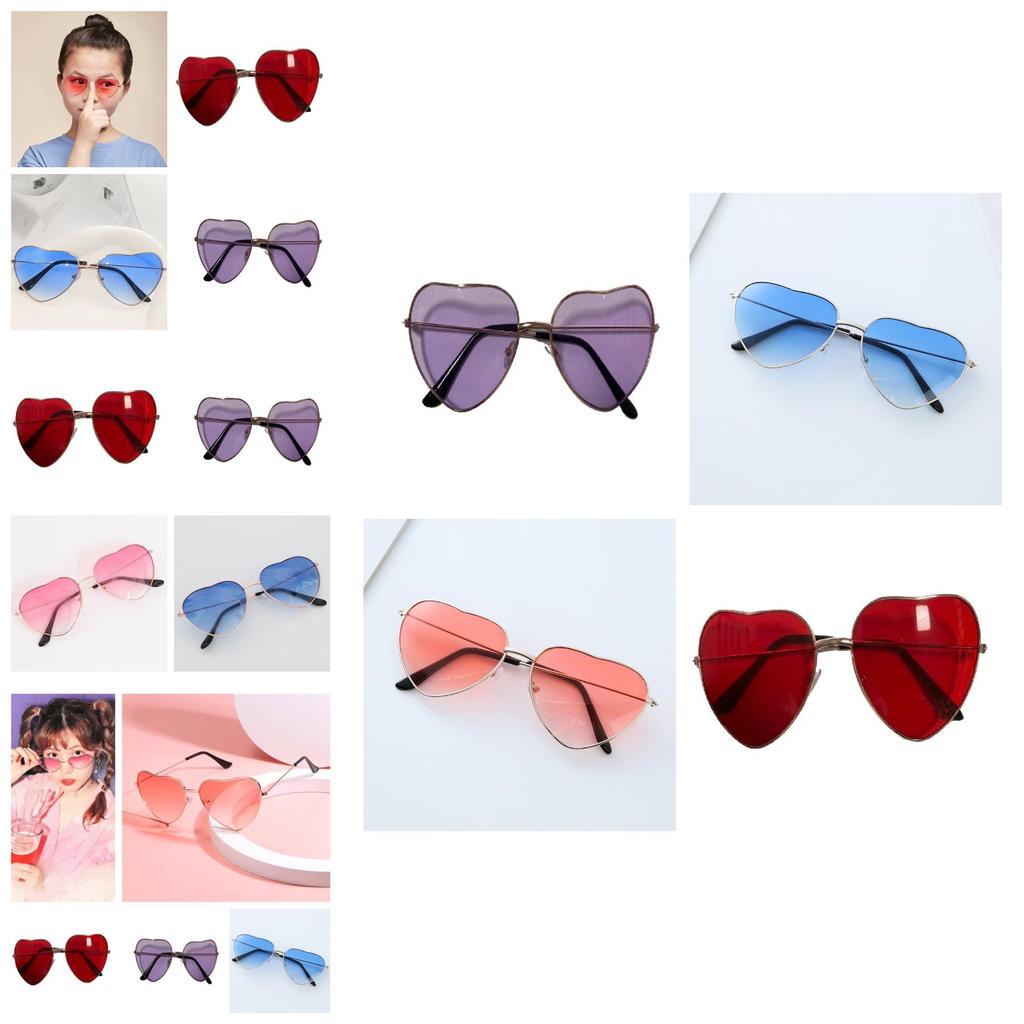 Ac Ocean Lenses Heart-shaped Metal Sunglasses For Women The Best Accessory This Season