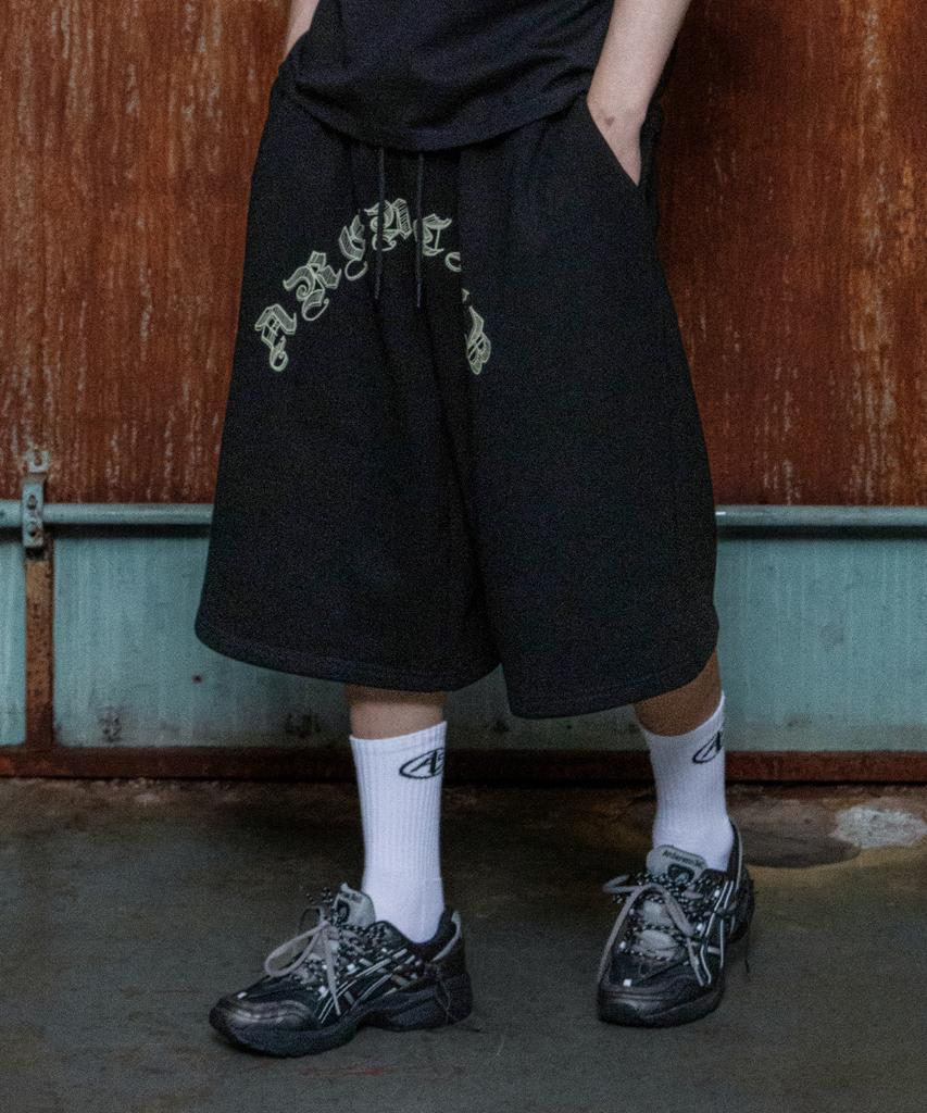 Aleubenkeulleob Sketch Logo Bermuda Pants