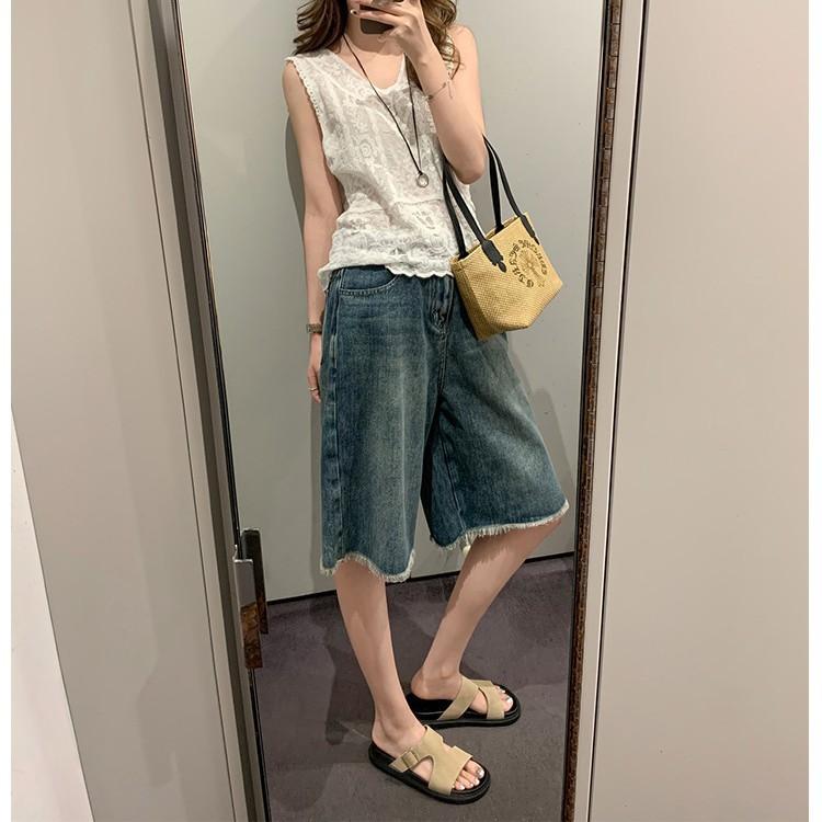 [] Geometric Aesthetics~ Buckle Thick Bottom Casual Beach Slippers Women's Sandals Outer Wear Summer