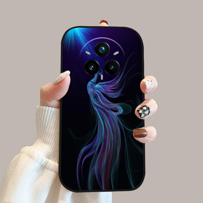 Módní barevný potisk pro pouzdro Realme 14 Pro+ 14 Pro Plus 5G Silikonové TPU Měkký kryt telefonu pro Realme 14 Pro Nárazník Fundas Taška