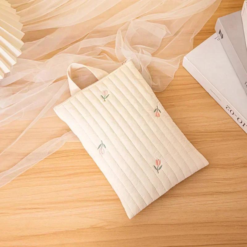 

Хлопковая детская сумка для подгузников, сумочка для подгузников, дорожные сумки для хранения на коляску, милая вышивка медведя в стиле Инс, сумка для мамы, сумки