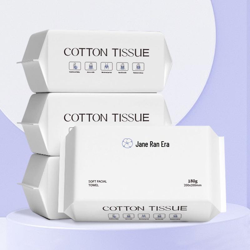 Dicke Baumwoll-Kordelzug-Gesichtstücher – Weiche, Einwegtücher für Salon & Körperpflege