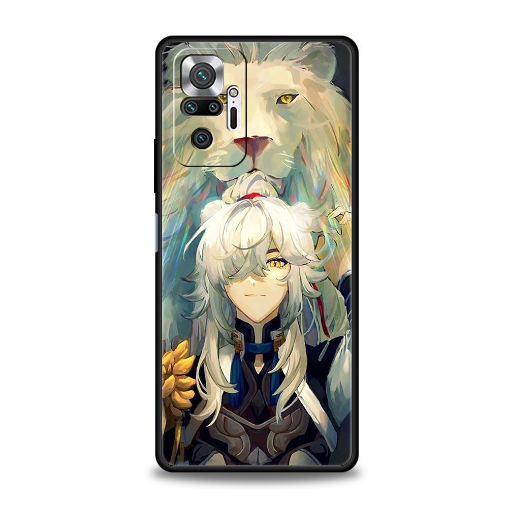 Honkai Star Rail Blade Jing Yuan Phone Case For Xiaomi Redmi Note 12 5G 11 10 Pro Plus 9S 9 8 7 9T 8T 10C 9C 9A K50 Gaming Cover