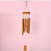 1Pcs Bamboo Decorative Craft Wind Chime Ornament, Halloween Gift Christmas Gift