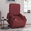 VidaXL Electric Recliner, Relaxation Chair with Adjustable Backrest and Footrest, Living Room Seat 3204790