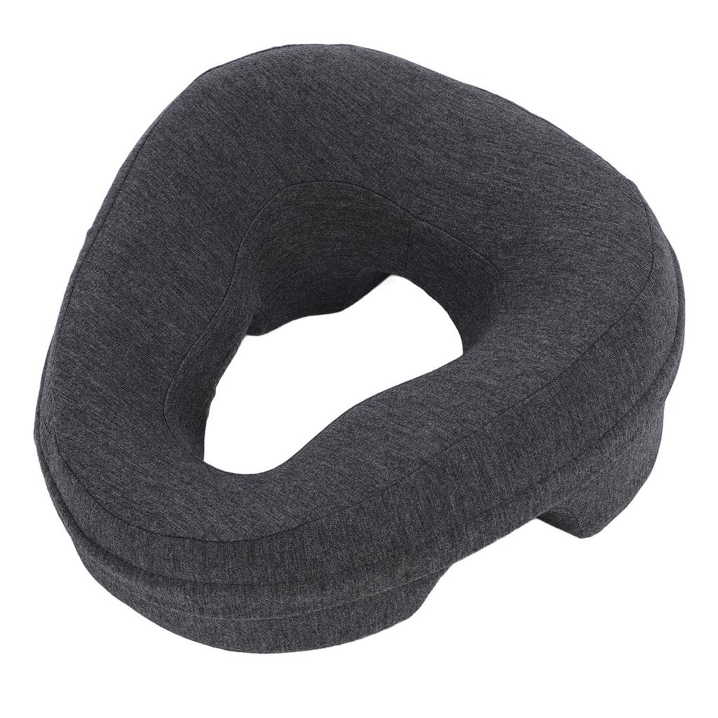 Face Down Pillow Memory Foam Soft Ergonomic Comfortable Sleeping Face Pillow for Home Spa Use Dark