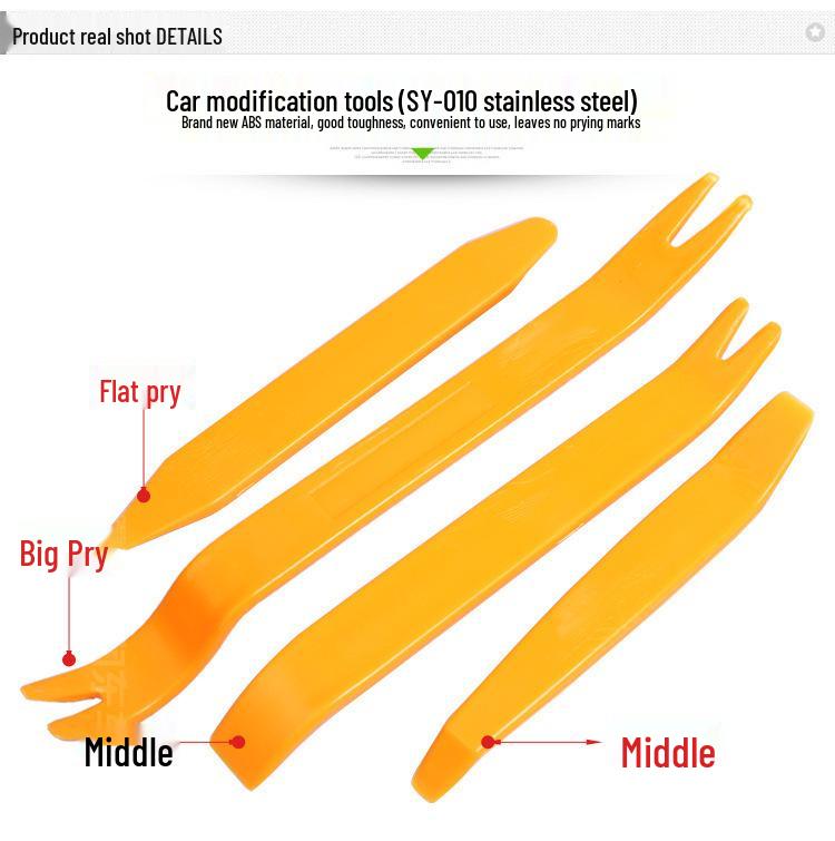 Zestaw narzędzi do demontażu i montażu car audio