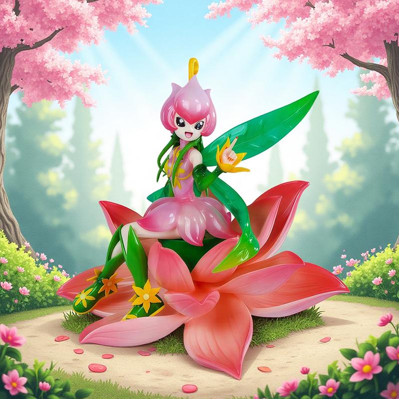 17cm Digimon Adventure Anime Figure Lilimon Figures Cute Collection Model Desktop Decoration Toys For Kid Birthday Gifts