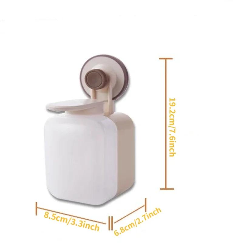 

1 шт. Кухонный дозатор для мыла настенный ручной дозатор для жидкого мыла дозатор для ванной комнаты и туалета для жидкого мыла