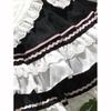 Frühlings Lolita Retro Elegant Süß Minirock Anzüge Damen Y2k Spitze Harajuku Schleife Prinzessin Outfits