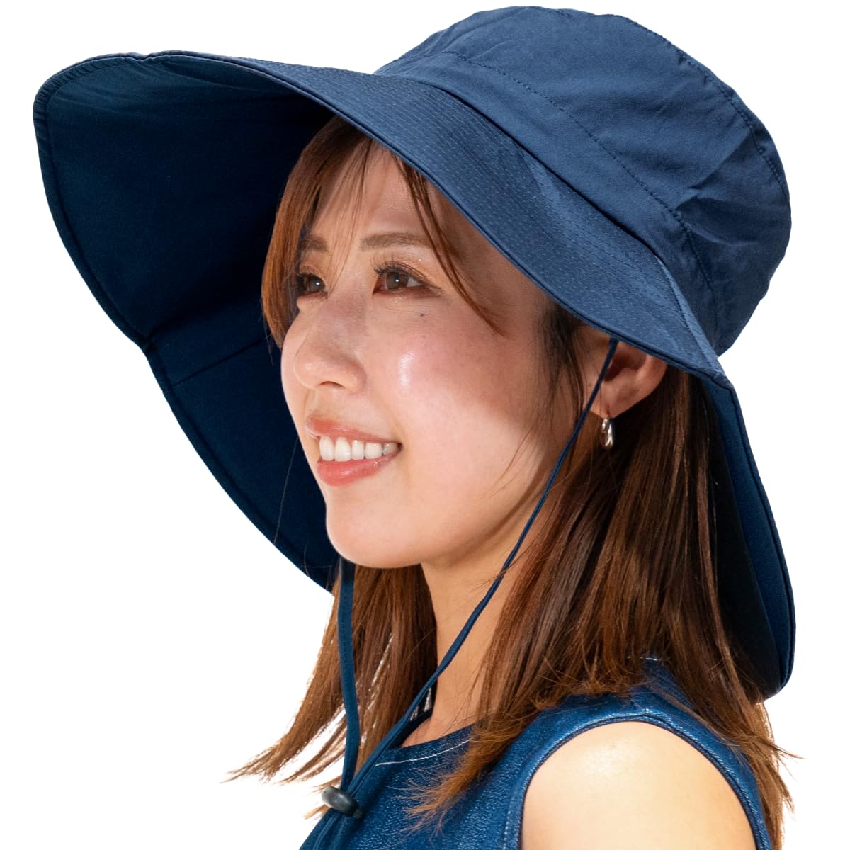 

Солнцезащитная шляпа от УФ-лучей для солнца с широкими полями, полностью защищает волосы и кожу с УФ-защитой или [monilo] Шляпа, Защита, Женщины, Защита, Шляпа, Затенение,