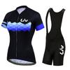 2026 LIV Pro New Women Cycling Clothing MTB Bicycle Jersey Set Female Team Ciclismo Girl Wear Mountain Bike Maillot Ropa Maillot