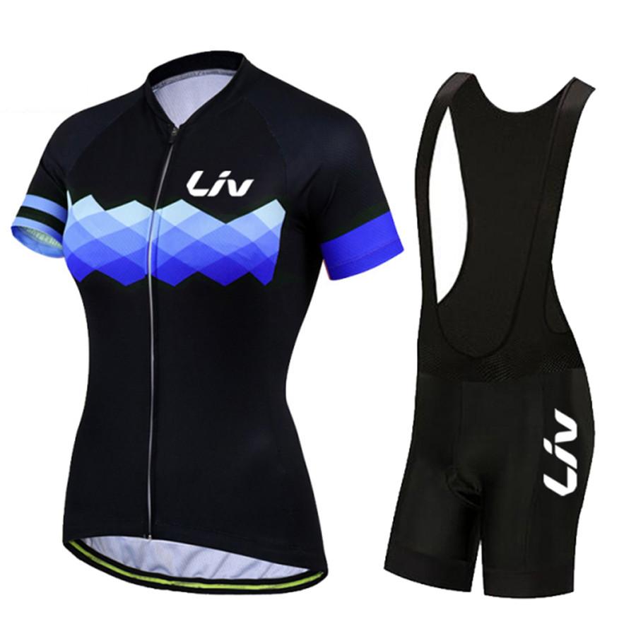 2026 LIV Pro New Women Cycling Clothing MTB Bicycle Jersey Set Female Team Ciclismo Girl Wear Mountain Bike Maillot Ropa Maillot