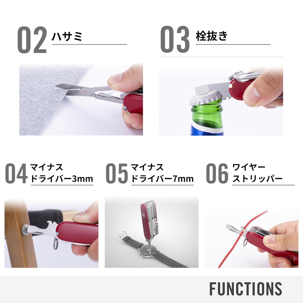 Victorinox Companion Slim Alox Perfect for Outdoor Emergency and Model Multi-Tool, 6-Function, Swiss-Made, Compact, Camping, Preparedness, Survival,