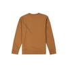 Timberland Logo Embroidered Solid Color Crew Neck Sweatshirt Men Sweatshirt Light-Brown A5SF8-P47