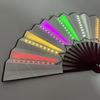 Luminous Foldable Glow Fan for Festivals & Raves