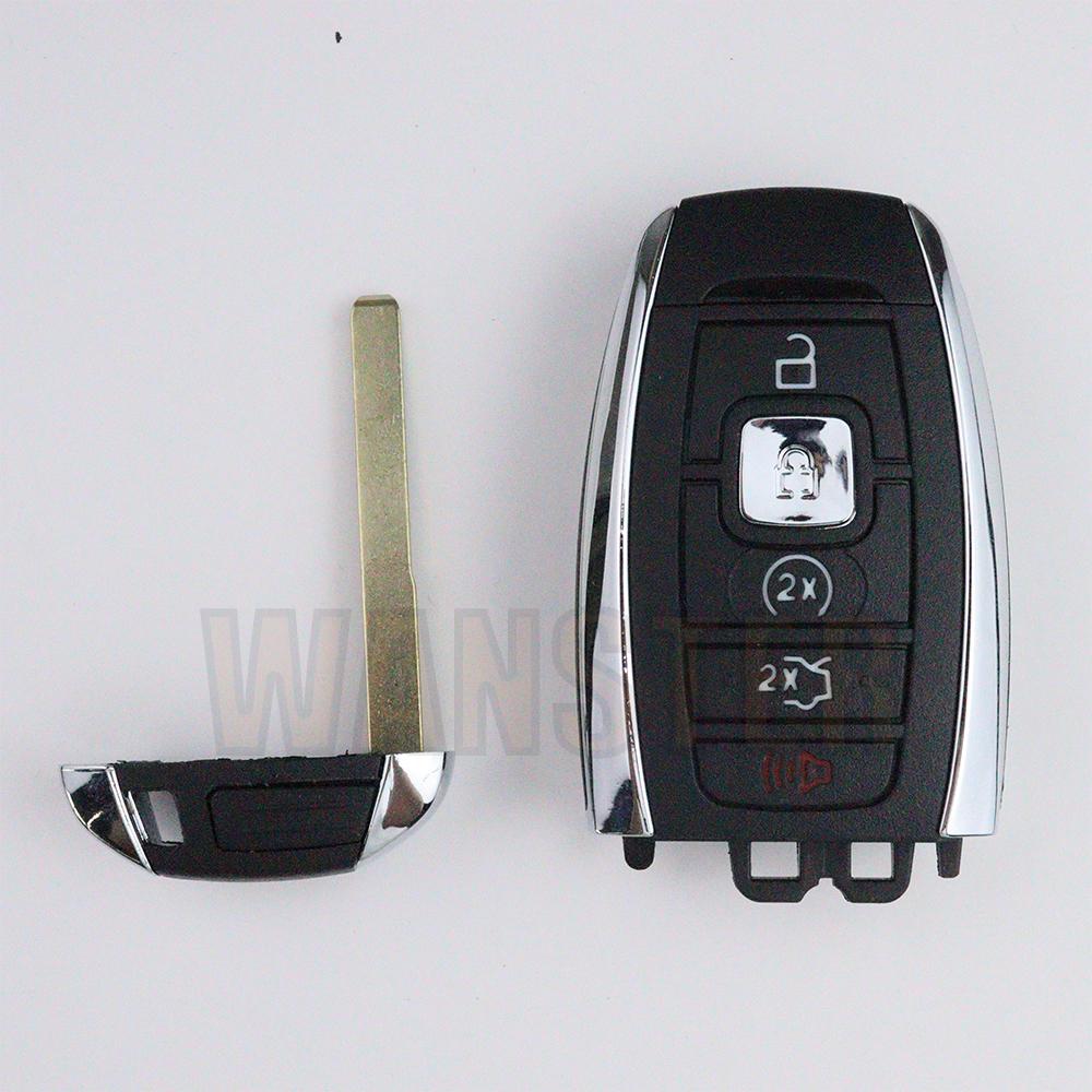 4 5 Bottons Car Key Fob Case Shell Housing For Lincoln Continental Mkc Mkz Mkx Navigator Nautilus