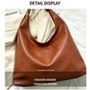 Leather Tote Bag For Women Trend Female Simple Large High Capacity Shoulder Bag Women Handbags Messenger Bags