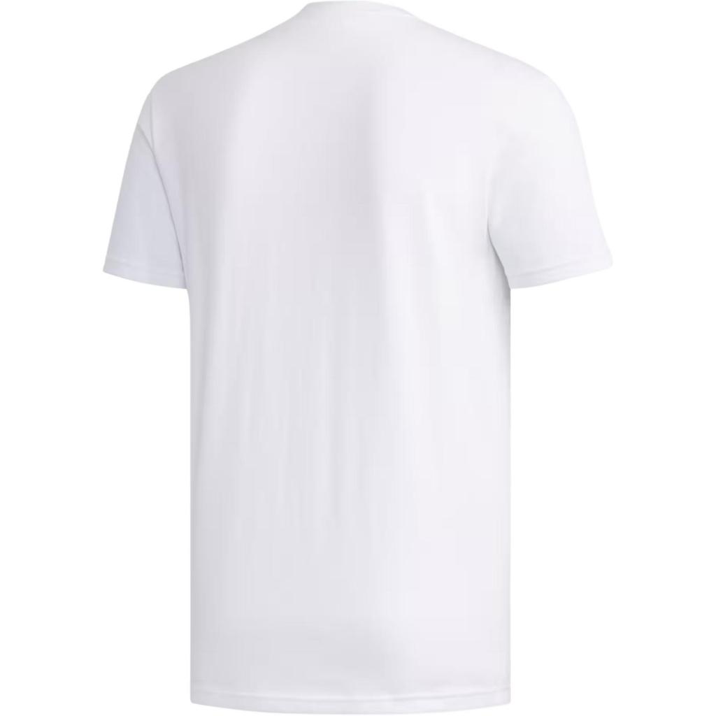 Adidas Neo Rock Climbing Fun Print Round Neck T-Shirt Men Tops White EJ7063