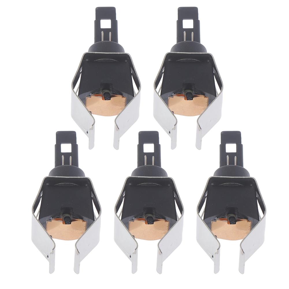 5PCS Wall-Mounted Boiler Temperature Sensor for G12 Pipe Clamp Type 10K Compatible with Heating Furnace Systems